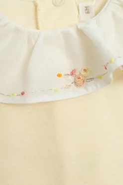 Bonpoint YELLOW Cotton Bodysuit