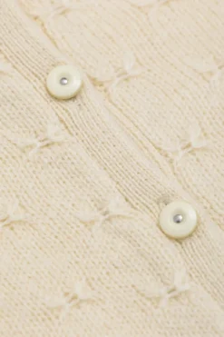 Bonpoint YELLOW Wool cardigan