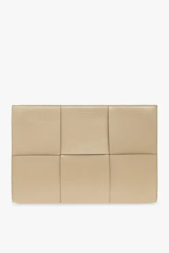 Bottega Veneta beige āAcroā document case