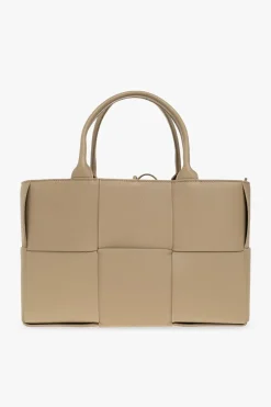 Bottega Veneta beige āArco Smallā shopper bag