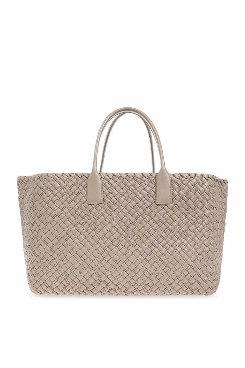 Bottega Veneta beige `Cabat Large` shopper bag