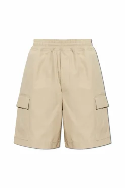 Bottega Veneta beige Cargo shorts