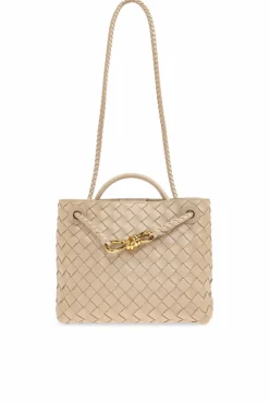 Bottega Veneta beige Handbag Andiamo Small