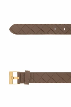 Bottega Veneta beige Leather belt