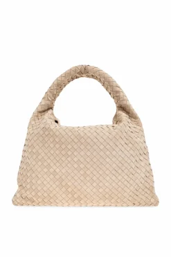 Bottega Veneta beige Shoulder bag `Large Hop`