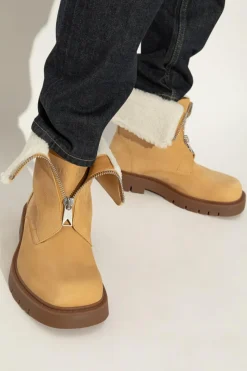 Bottega Veneta beige Suede shoes Haddock