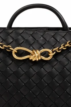 Bottega Veneta BLACK ‘Andiamo Small’ shoulder bag