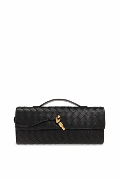 Bottega Veneta BLACK āAndiamo Smallā clutch