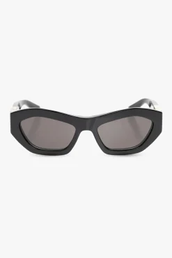 Bottega Veneta BLACK āAngleā sunglasses