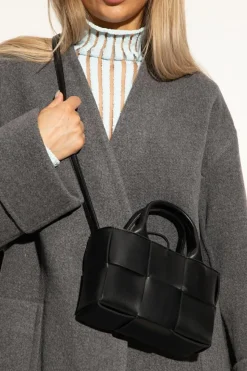 Bottega Veneta BLACK ‘Arco Micro’ shoulder bag