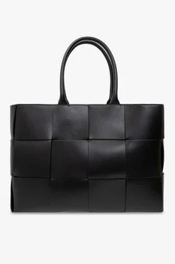 Bottega Veneta BLACK ‘Arco Medium’ shopper bag