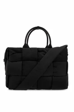 Bottega Veneta BLACK ‘Arco Large’ shopper bag