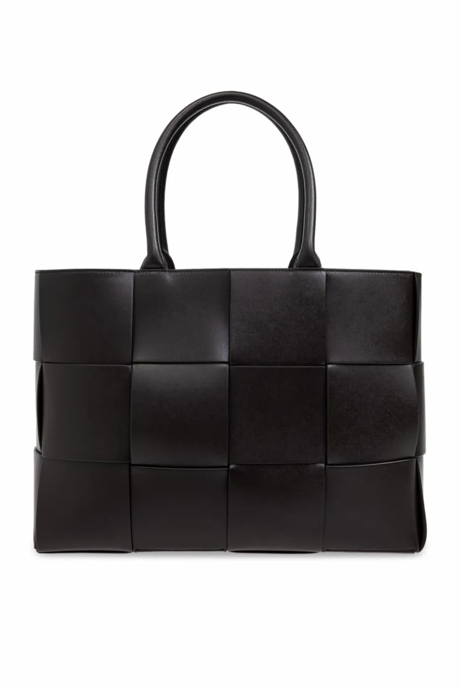 Bottega Veneta BLACK Bag Medium Arco type shopper