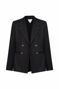 Bottega Veneta BLACK Blazer with open lapels