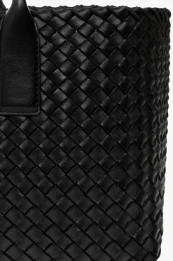 Bottega Veneta BLACK 'Cabat Small’ shopper bag
