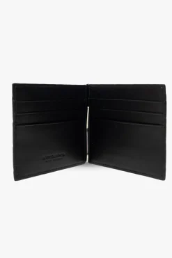 Bottega Veneta BLACK Card holder with money clip