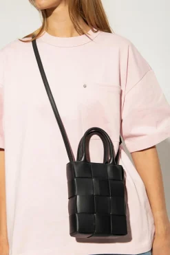 Bottega Veneta BLACK ‘Cassette Mini’ shoulder bag