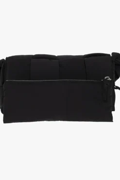Bottega Veneta BLACK ‘Cassette Medium’ shoulder bag