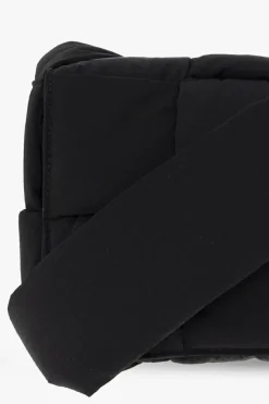 Bottega Veneta BLACK ‘Cassette Medium’ shoulder bag
