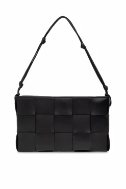 Bottega Veneta BLACK ‘Cassette Mini’ shoulder bag