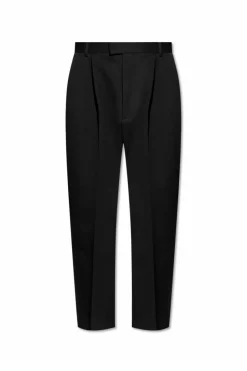 Bottega Veneta BLACK Creased trousers