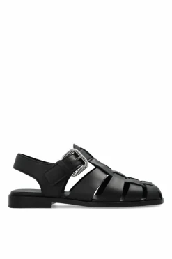 Bottega Veneta BLACK 'Daddy' sandals