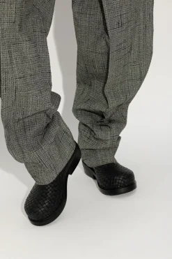 Bottega Veneta BLACK ‘Fireman’ rain boots
