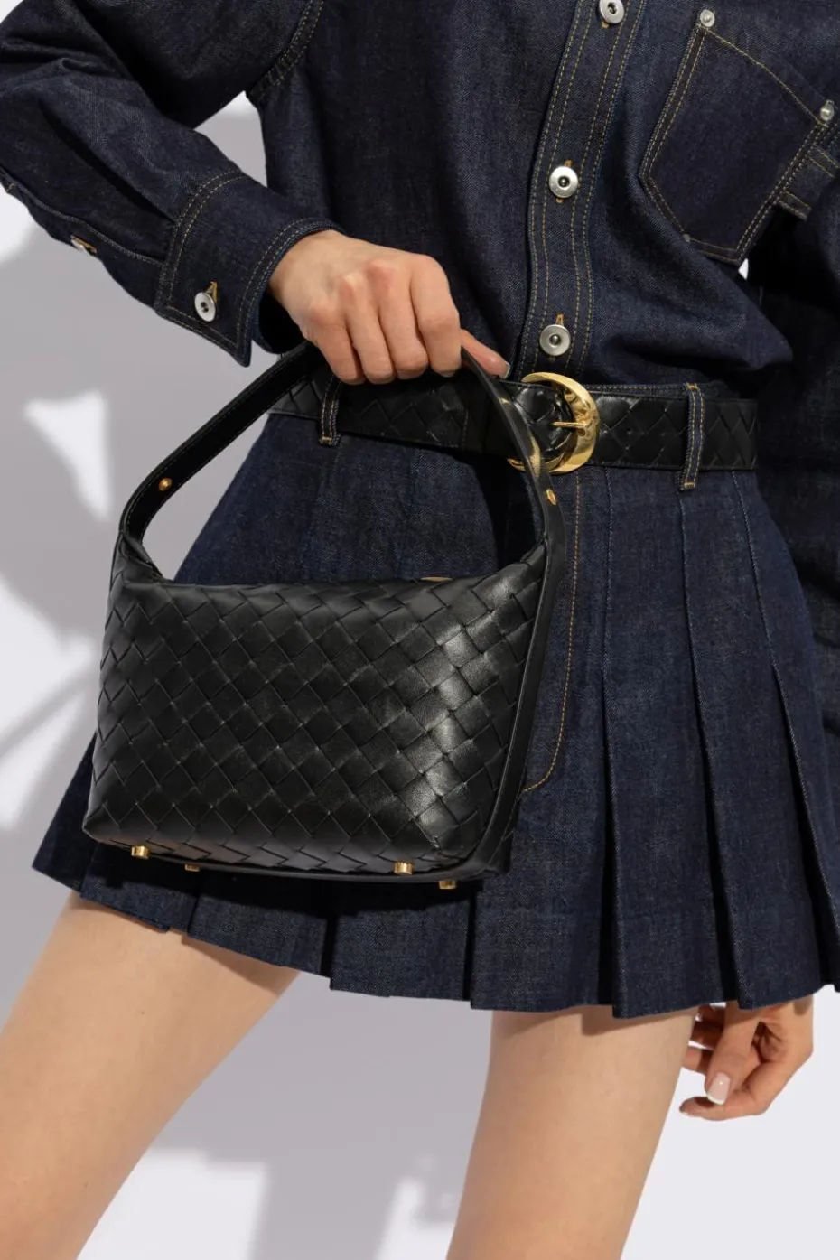 Bottega Veneta BLACK Handbag 'Wallace Mini'