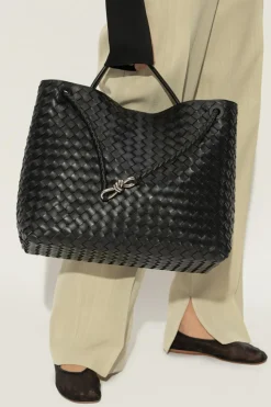 Bottega Veneta BLACK Handbag 'Andiamo Large'