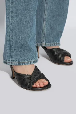 Bottega Veneta BLACK Heeled sandals 'Blink'