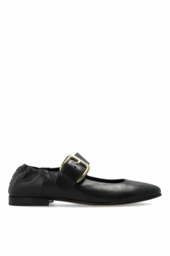 Bottega Veneta BLACK Leather shoes `Astaire`