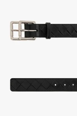Bottega Veneta BLACK Leather belt