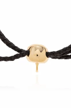 Bottega Veneta BLACK Leather bracelet