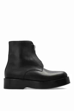 Bottega Veneta BLACK Leather boots Torino