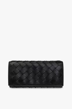 Bottega Veneta BLACK Leather wallet