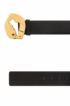Bottega Veneta BLACK Leather belt