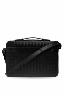 Bottega Veneta BLACK Leather briefcase