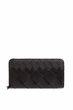 Bottega Veneta BLACK Leather wallet