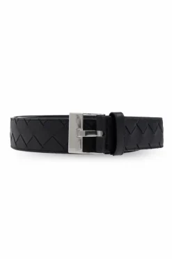Bottega Veneta BLACK Leather belt