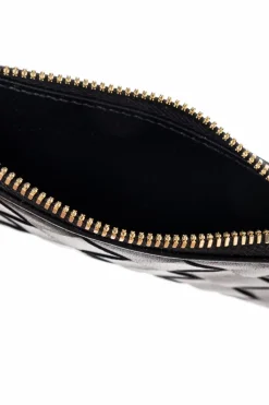 Bottega Veneta BLACK Leather card holder