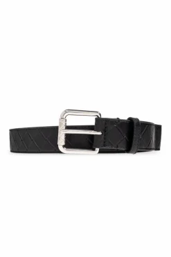 Bottega Veneta BLACK Leather belt