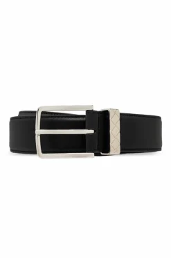 Bottega Veneta BLACK Leather belt