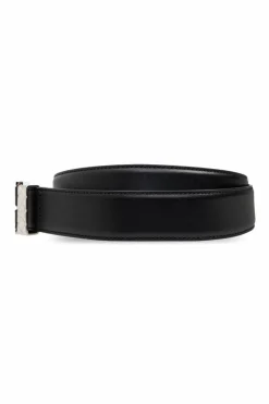 Bottega Veneta BLACK Leather belt