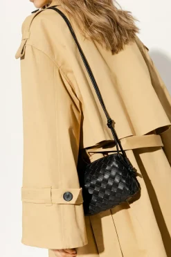 Bottega Veneta BLACK ‘Loop Mini’ shoulder bag