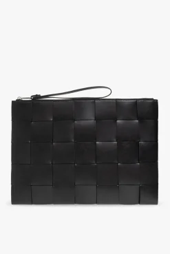 Bottega Veneta BLACK ‘Pouch Large’ handbag