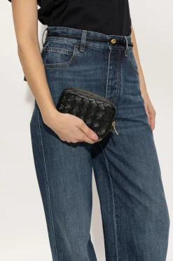 Bottega Veneta BLACK ‘Pouch Teen’ clutch