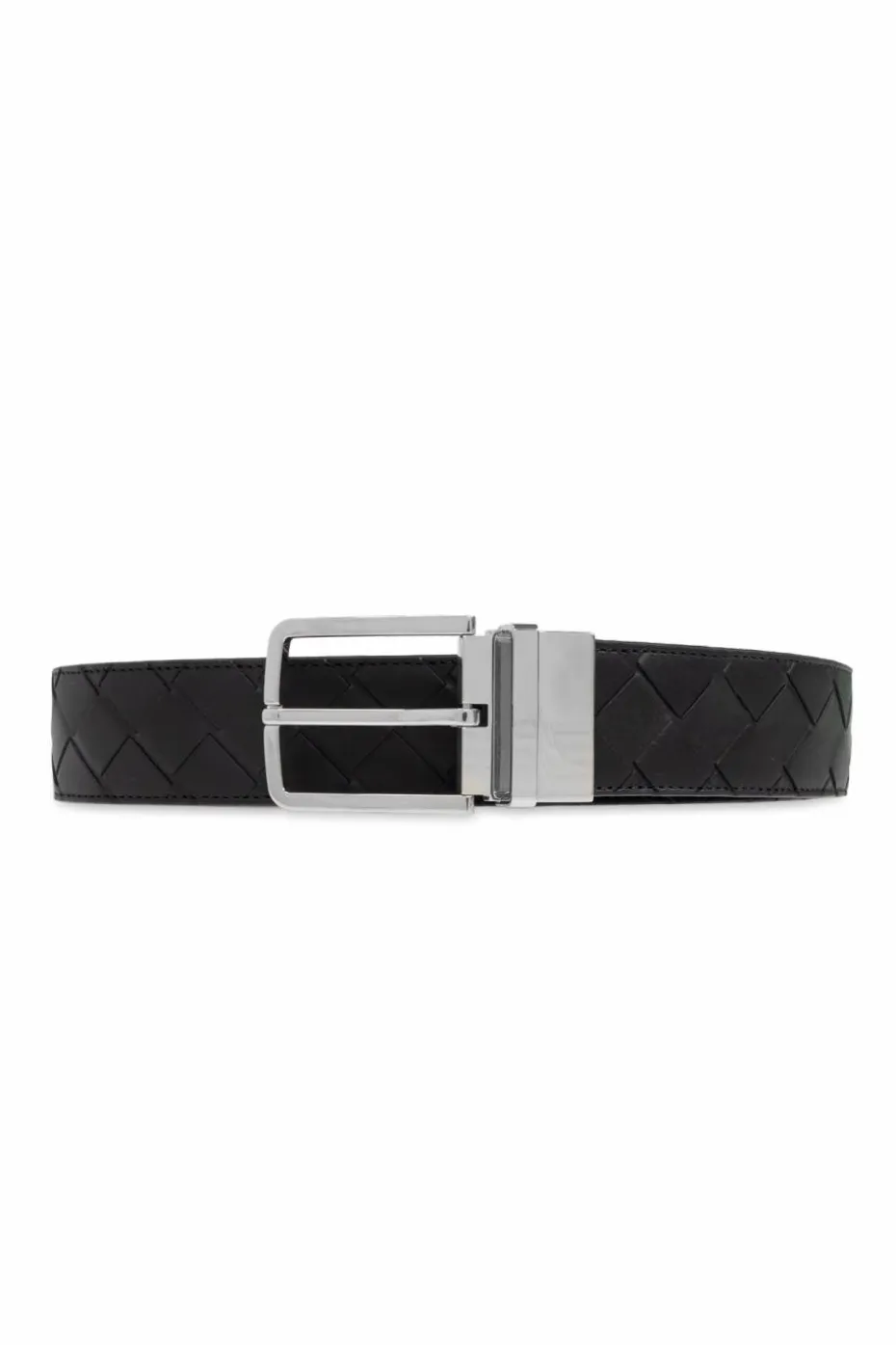 Bottega Veneta BLACK Reversible belt