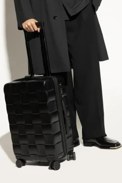 Bottega Veneta BLACK Suitcase "Odyssey"