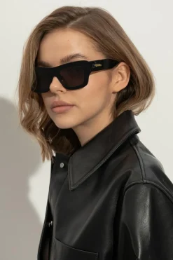 Bottega Veneta BLACK Sunglasses