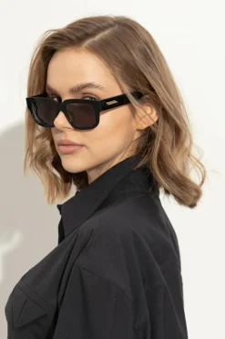Bottega Veneta BLACK Sunglasses